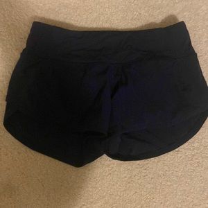 Lululemon navy speed ups size 0
